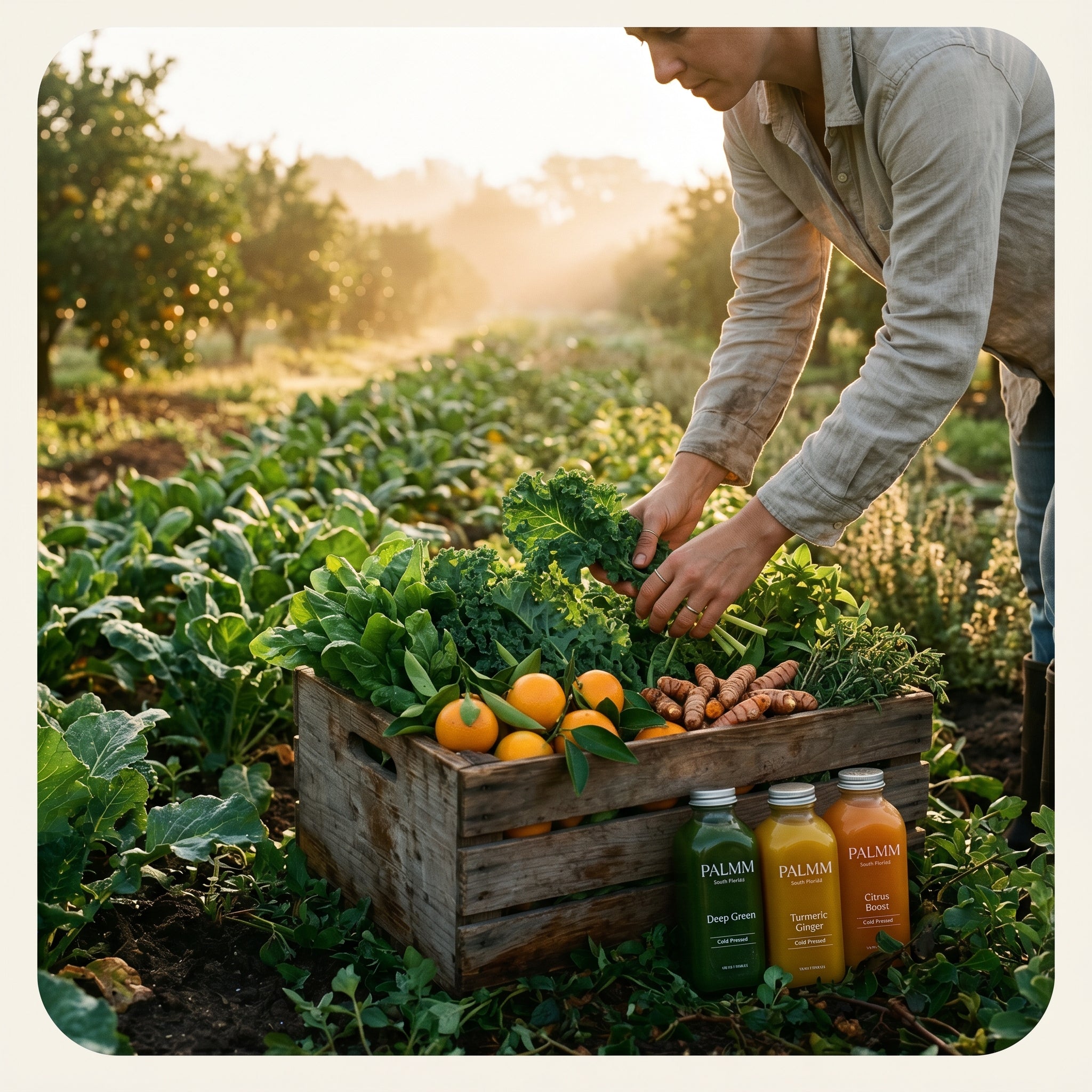 Hand-picked produce within 200 miles of Miami