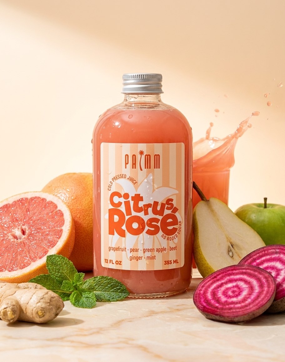 Citrus Rosé cold-pressed juice — Palmm
