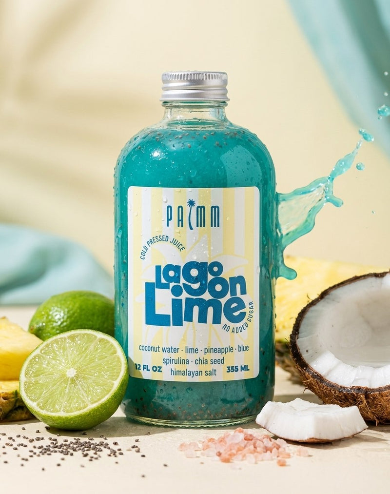 Lagoon Lime cold-pressed juice — Palmm