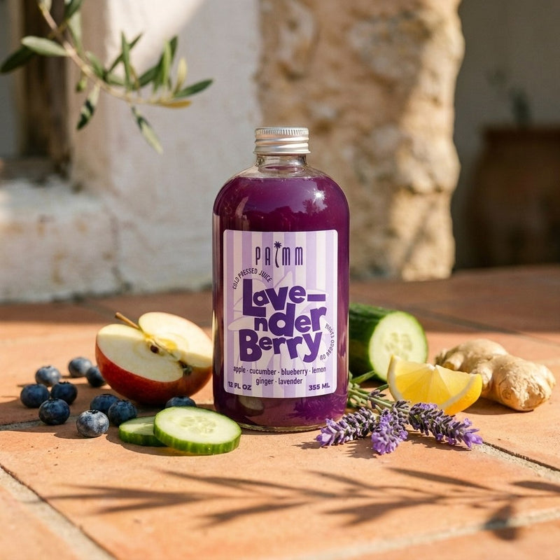 Lavender Berry cold-pressed juice — Palmm